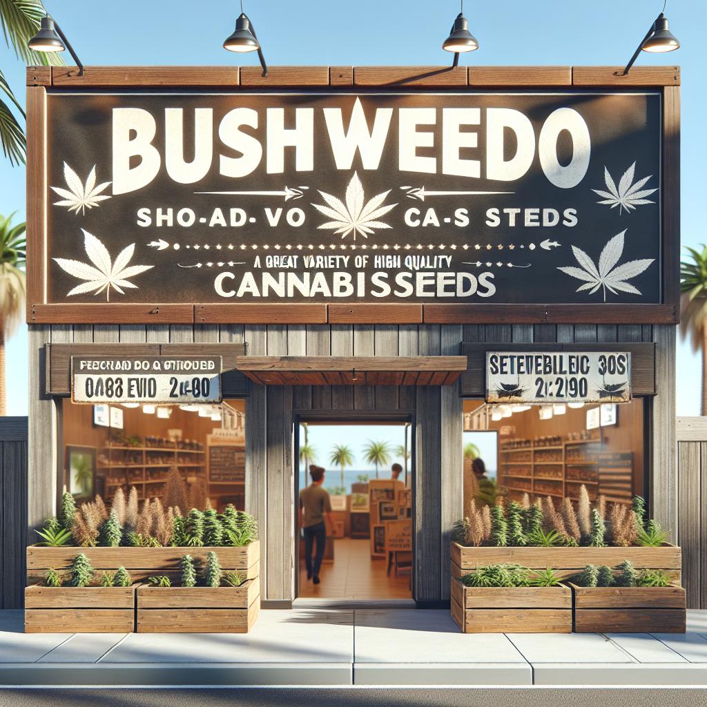 Buy Cannabis Seeds in California at BUSHWEEDO