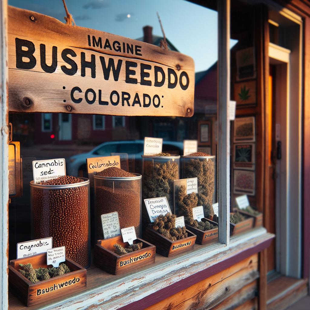 Buy Cannabis Seeds in Colorado at BUSHWEEDO