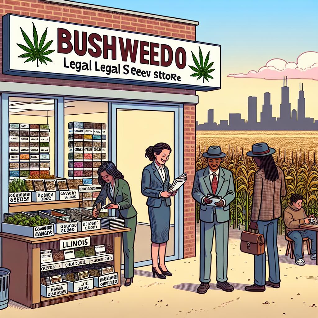 Buy Cannabis Seeds in Illinois at BUSHWEEDO