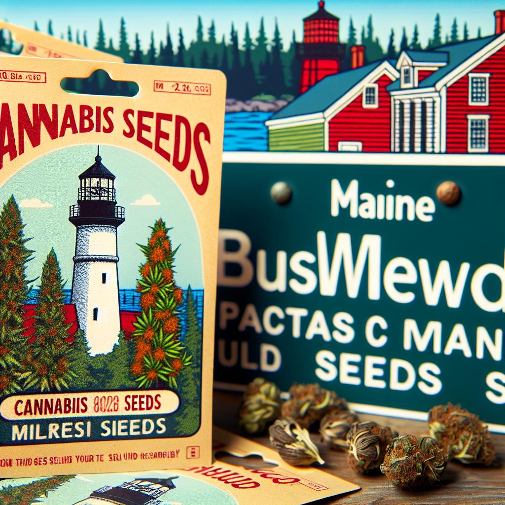 Buy Cannabis Seeds in Maine at BUSHWEEDO