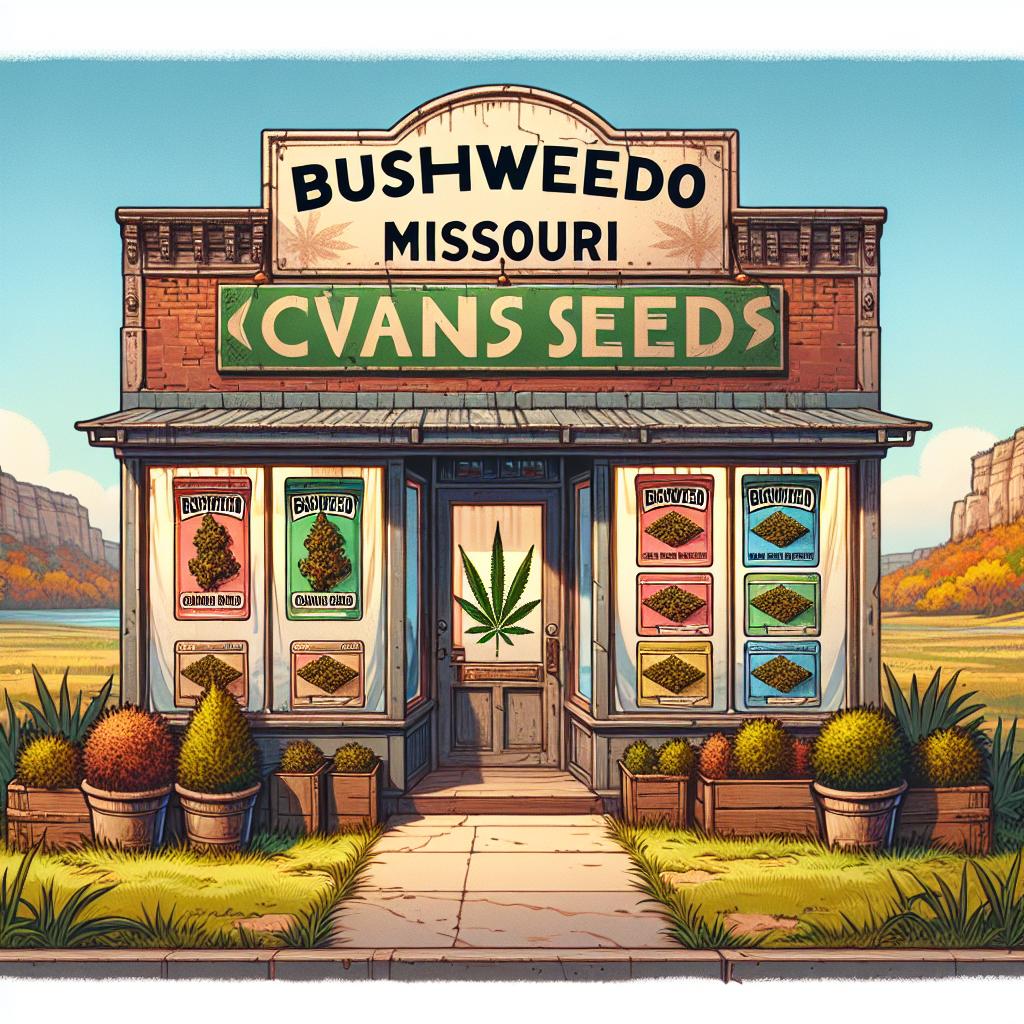 Buy Cannabis Seeds in Missouri at BUSHWEEDO