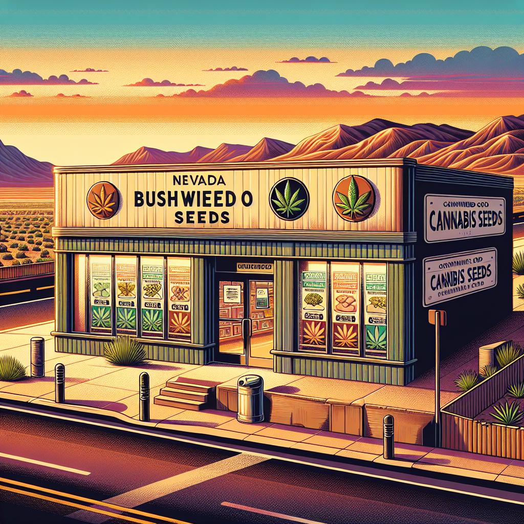 Buy Cannabis Seeds in Nevada at BUSHWEEDO